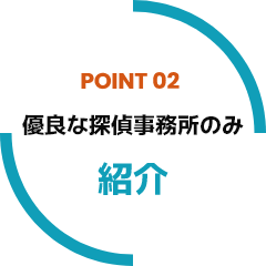 優良な探偵社のみ　紹介